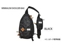 Minimalism shoulder bag Black